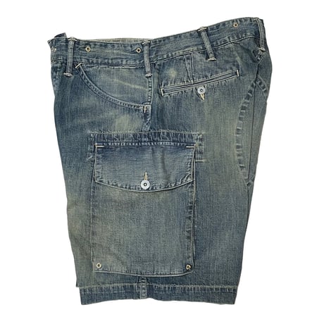 RRL RALPHLAUREN　"INDIGO DENIM" CARGO SHORT