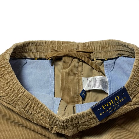 POLO RALPHLAUREN　"CLASSIC FIT" CORDUROY EASY PANTS