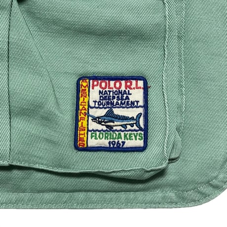 POLO RALPHLAUREN　"FADED MINT" FISHING VEST