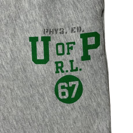 POLO RALPHLAUREN　"COLLEGE" SWEAT PANTS