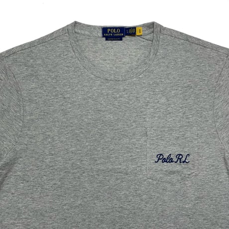 POLO RALPHLAUREN　"BACK PRINT POLO BEAR" S/S POCKET TEE