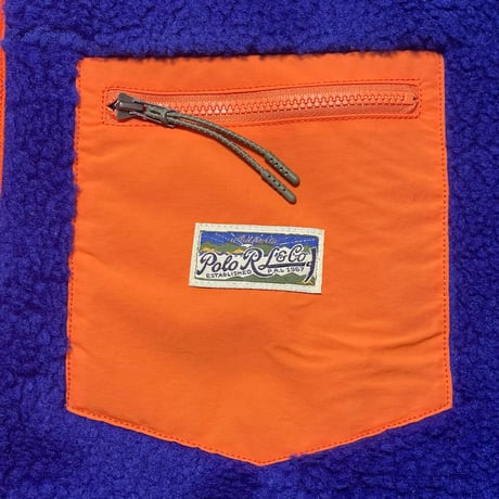 POLO RALPHLAUREN　"FULL ZIP" FLEECE JACET