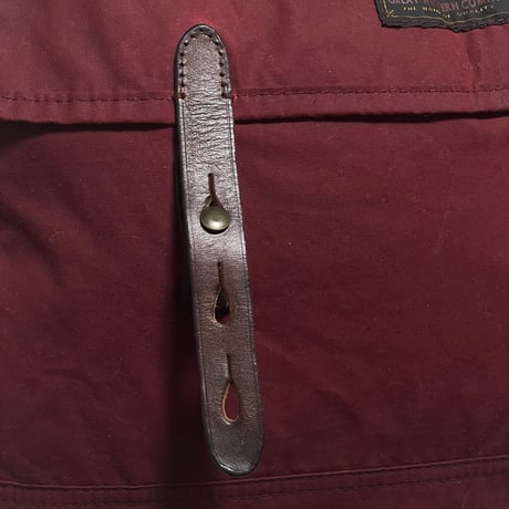 RRL RALPHLAUREN　"LEATHER TRIM CANVAS" BACKPACK