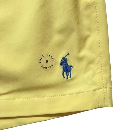 POLO RALPHLAUREN　"INNER POCKET" SWIM SHORTS (YELLOW)