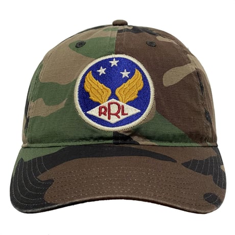 RRL RALPHLAUREN　"WINGED LOGO" BASEBALL CAP (CAMO)