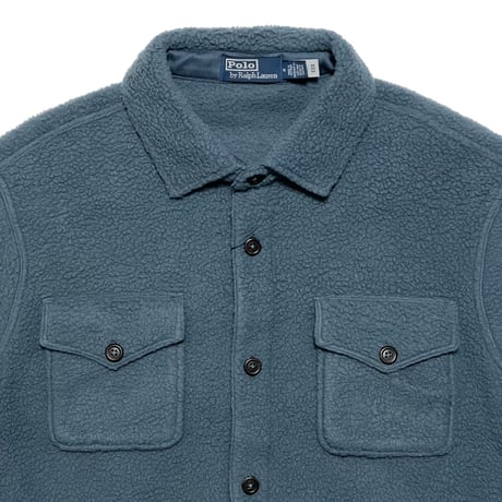 POLO RALPHLAUREN　FLEECE SHIRT JACKET