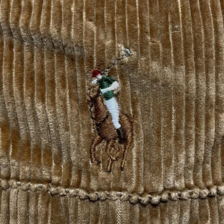 POLO RALPHLAUREN　"CORDUROY" BUCKET HAT