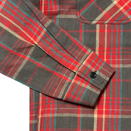 FIVE BROTHER　WORK SHIRTS (RED CHECK)