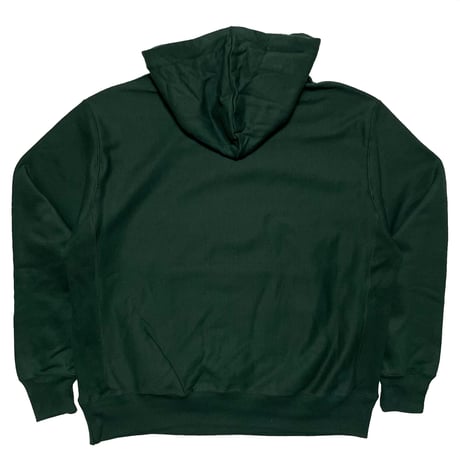 Champion "DARK GREEN" 12oz REVERSE WEAVE HOODY