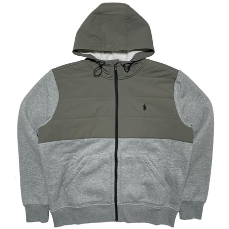 POLO RALPHLAUREN　"HYBRID" FULL-ZIP HOODEY