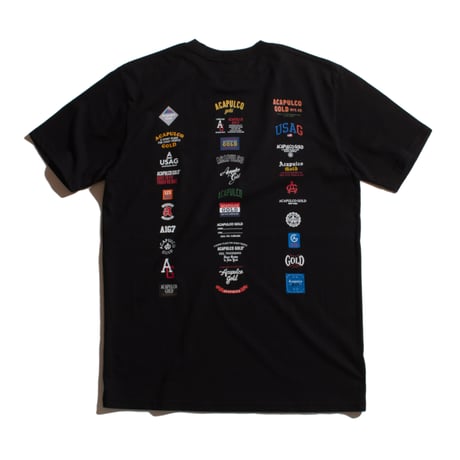ACAPULCO GOLD　"LOGO" POCKET S/S TEE