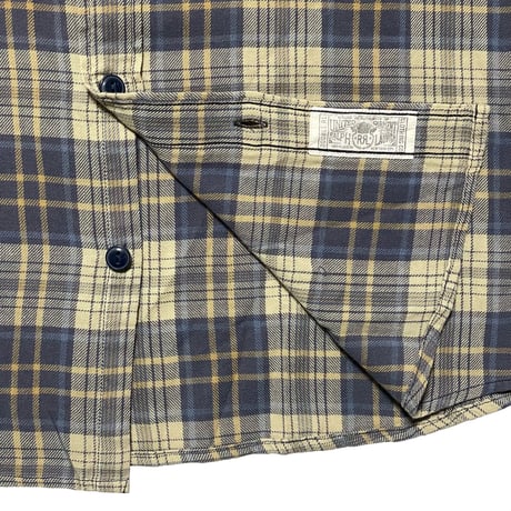 RRL RALPHLAUREN　"PLAID PATTERN" FLANNEL SHIRT