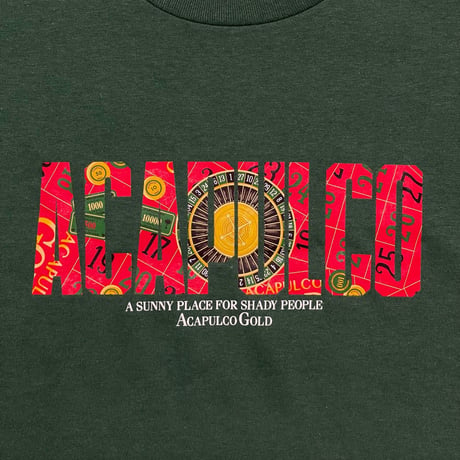 ACAPULCO GOLD　 "ROULETTE" S/S TEE