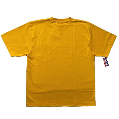 CAMBER　"MAX-WEIGHT/YELLOW" POCKET S/S TEE