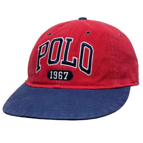 POLO RALPHLAUREN　"LOGO COTTON CHINO" BASEBALL CAP