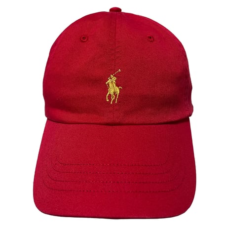 POLO RALPHLAUREN　"1967 Calligraphy Logo" 6PANEL CAP