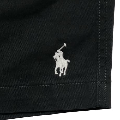 POLO RALPHLAUREN　"BLACK CHINO" EASY SHORTS