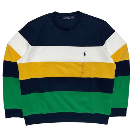 POLO RALPHLAUREN　"COLOR BLOCK" SWEAT