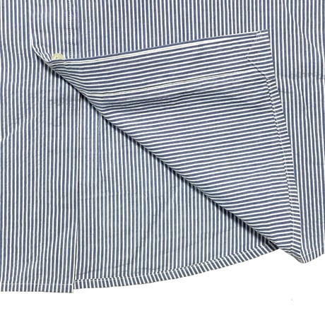POLO RALPHLAUREN　"GUARANTEED TO WRINKLE" SEERSUCKER SHIRT (BLUE)