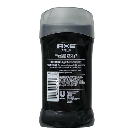 AXE　"APOLLO" STICK DEODORANT