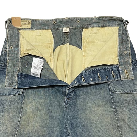 RRL RALPHLAUREN　"INDIGO DENIM" CARGO SHORT