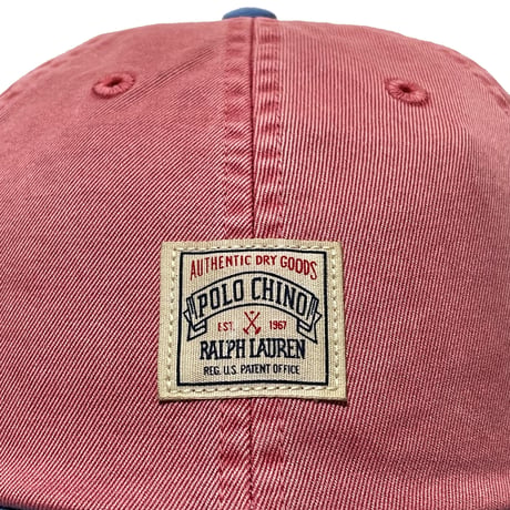POLO RALPHLAUREN　"POLO CHINO" LONG BILL CAP
