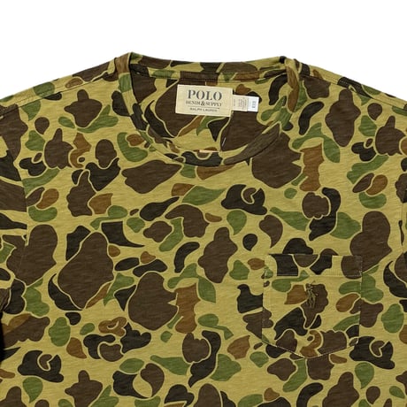 POLO DENIM&SUPPLY RALPHLAUREN　"CAMOUFLAGE" S/S POCKET TEE