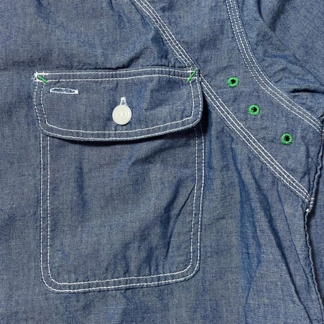 "MVP"　CHAMBRAY SHIRTS TYPE1 (INDIGO)