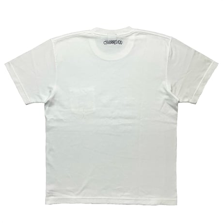 Channel Four Twenty　 7.1oz HeavyWeight S/S POCKET Tee (WHITE)