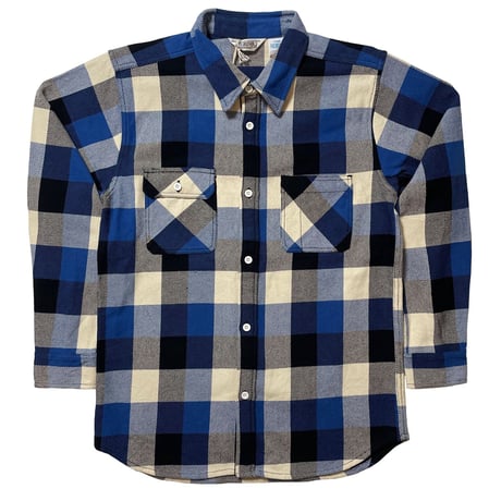 FIVE BROTHER　WORK SHIRT　BULE