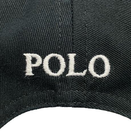 POLO RALPHLAUREN　CLASSIC BASEBALL CAP (BLACK)