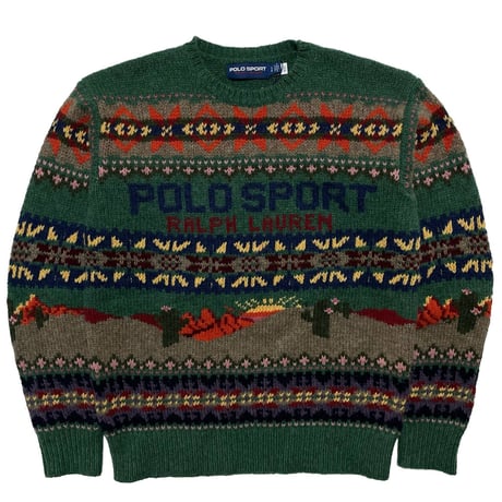 POLO SPORT RALPHLAUREN　"DESERT" SWEATER