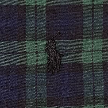 POLO RALPHLAUREN　"PLAID" TWILL SHIRT
