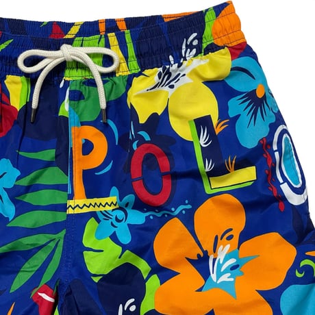POLO RALPHLAUREN　"FLORAL ALOHA" SWIM SHORTS