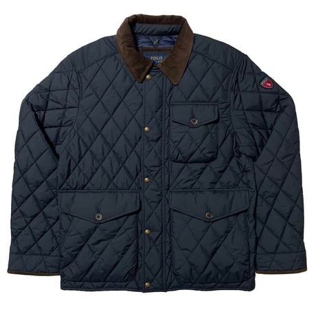 POLO RALPHLAUREN　QUILTING JACKET (NAVY)