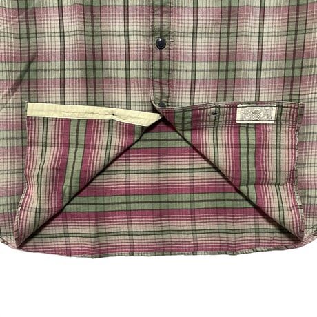 RRL RALPHLAUREN　"PLAID TWILL" WORK SHIRT