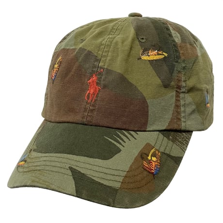 POLO RALPHLAUREN　"CAMOUFLAGE" BASEBALL CAP