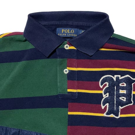 POLO RALPHLAUREN　"PATCH WORK" POLO SHIRT