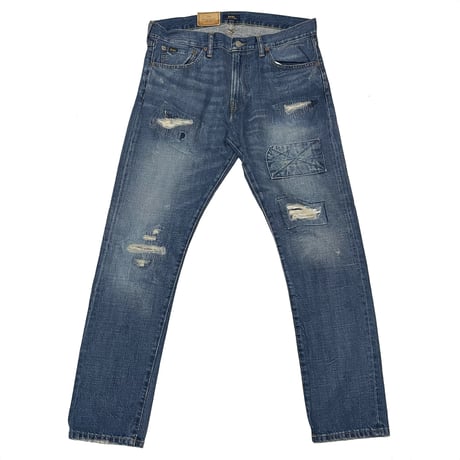 POLO RALPHLAUREN　"SULLIVAN SLIM"　PATCH WORK DENIM