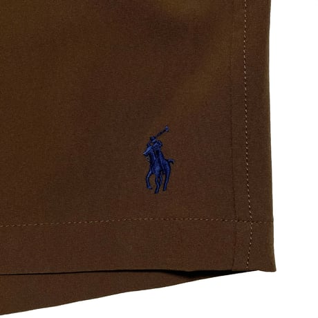 POLO RALPHLAUREN　 "INNER COLOR" SWIM SHORTS (BROWN)