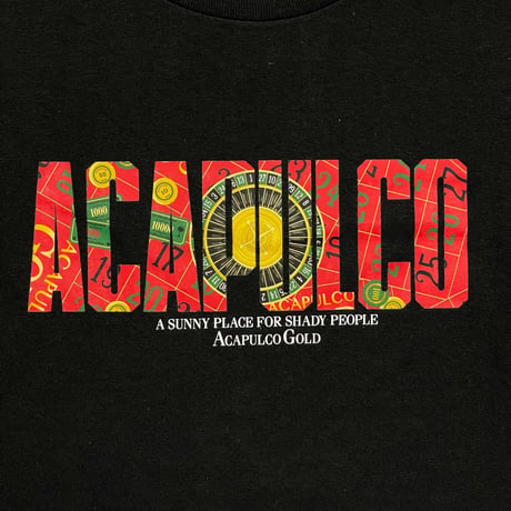 ACAPULCO GOLD　 "ROULETTE" S/S TEE