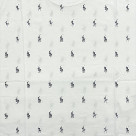 POLO RALPHLAUREN　"PONY PATTERN" S/S TEE