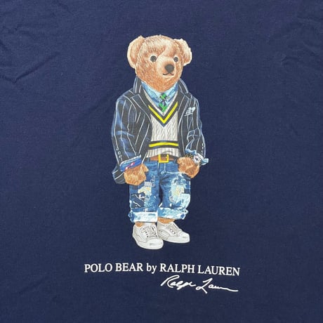 POLO RALPHLAUREN　"POLO BEAR" HOODIE L/S TEE