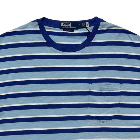 POLO RALPHLAUREN　"STRIPE" S/S POCKET TEE