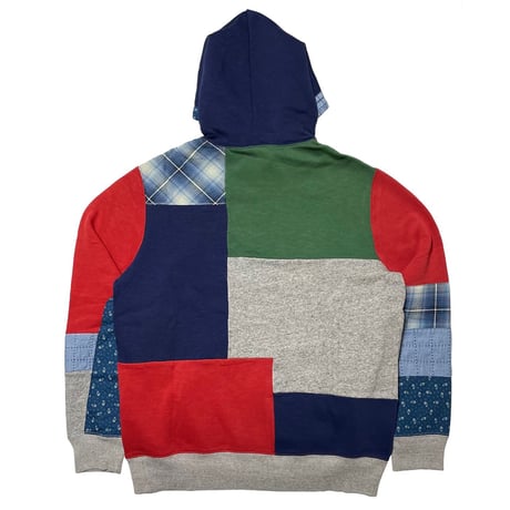 POLO COUNTRY RALPHLAUREN　"PATCH WORK" HOODIE