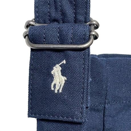 POLO RALPHLAUREN　CANVAS TOTE BAG (NAVY)