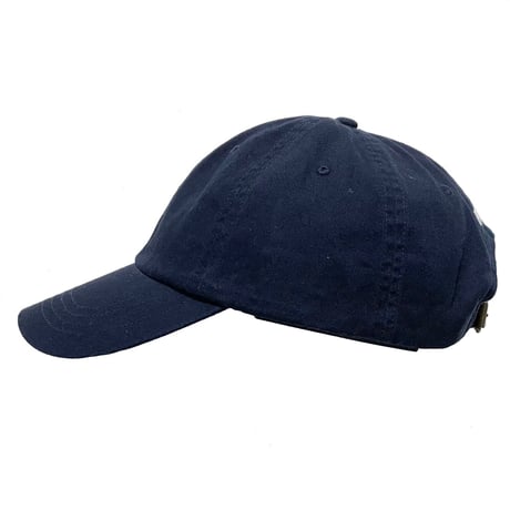 POLO RALPHLAUREN　"LEATHER BELT" 6-PANEL CAP (NAVY)
