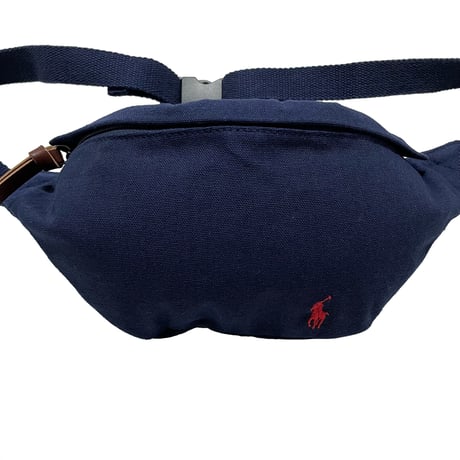 POLO RALPHLAUREN　 COTTON CROSS BAG (NAVY)