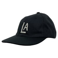 COOPERSTOWN BALL CAP　"LOS ANGELES ANGELS" BASEBALL CAP (BLACK)