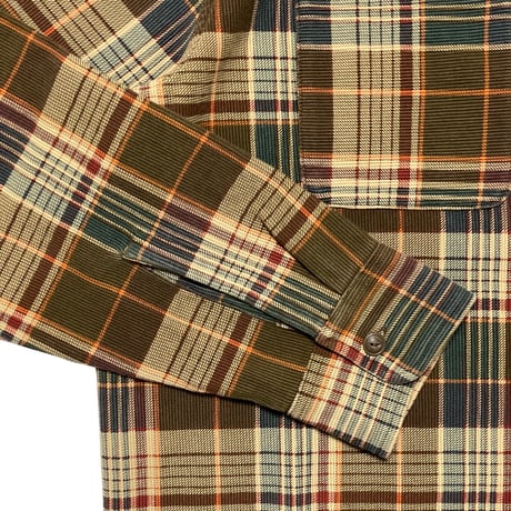 RRL RALPHLAUREN　"CASUAL KNIT" OTTOMAN WORKSHIRT
